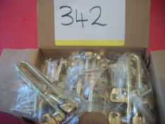 10 x Security Door Guard Bolt