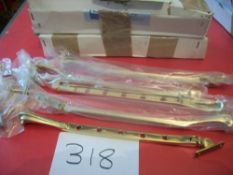 10 x Victorian Scroll Casement Stay