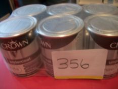 6 x Crown 750ml Undercoat