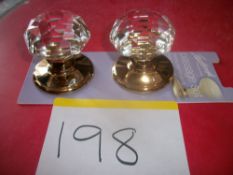 Gainsborough Crystal Knob Set Imported from Australia RRP £45