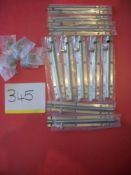 10 x Straight Barrel Bolt