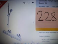 Crosswater Thirty 6 Exposed Shower & Multi Function Shower Kit