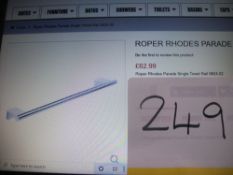 Roper Rhodes Parade Single Towel Rail