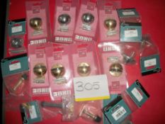 17 x Various Door Stops