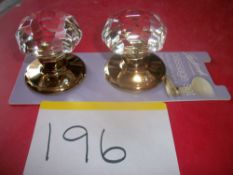 Gainsborough Crystal Knob Set Imported from Australia RRP £45