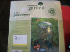 KingFisher Garden 4 Tier Greenhouse