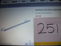 Roper Rhodes Parade Single Towel Rail