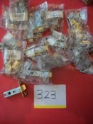 15 x Tubular Mortice Latch