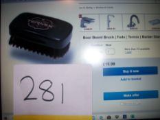 5 x Official Barber Termix Fade Brush