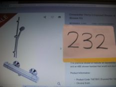 Crosswater Thirty 6 Exposed Shower & Multi Function Shower Kit