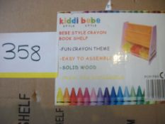 Bebe Style Crayon Book Shelf