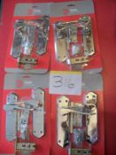 4 Pairs x Dale Hardware Calver Door Pack
