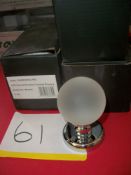 3 Pair x Round Frosted Crystal Knob Set