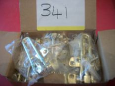 10 x Security Door Guard Bolt