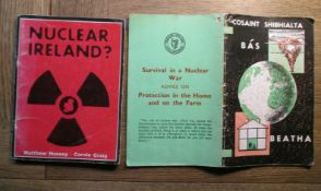 Two Irish Anti-Nuclear Booklets 1960's & 70's -