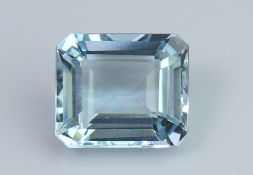 Blue Aquamarine, 1.22 Ct