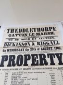 1902 Original Auction Poster