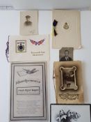 Ww1 Military Xmas Cards And Condolence Cards