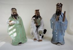 Set 3 Oriental Porcelain Figurines