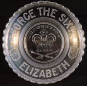 Commemoration Glass Dish - King George Vi Coronation