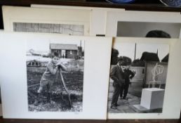 Vintage Collection of 10 Large Black & White Exhibition Photographs Assorted Subjects 1960's