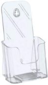 57 X 5 Star Office (1/3 A4) Literature Holder Slanted (Clear)