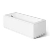 1800x380mm White Triple Panel Vertical Colosseum Radiator.RRP £449.99.Made from low carbon ste...