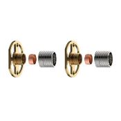 (EE1004) Installation Kit Ð Quick Fix Kit for Exposed Shower Mixer Valve Made from solid brass...