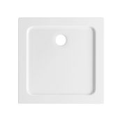 Brand New 900x900mm Square Ultra Slim Stone Shower Tray. Low profile ultra slim design Gel coated st