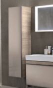 Brand New (XL139) Keramag 1600mm Citterio Natural Beige Tall Storage Cabinet 400x1600x371mm.RRP £899