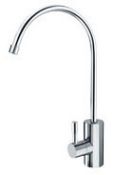 NEW (TP37) FRANKE FILTERFLOW MINI SWIVEL SPOUT SILKSTEEL. RRP £249.99. Contemporary single flo...