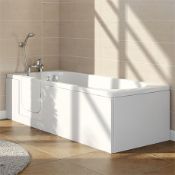 NEW (M4) 1690x690mm Easy Access Bath Right Hand Twin. RRP £1,465.99. These baths are the idea...