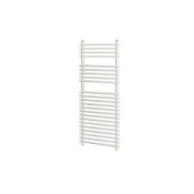Brand New (CE158) 1100x500mm White Bosham Towel Rail Radiator. This high-quality towel warmer helps
