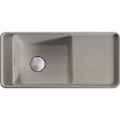 NEW (TP97) FRANKE Style SYG 611 Fragranite Sterling Silver This luxury avant-garde sink offers...