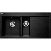 NEW (TP132) FRANKE Mythos MTG 651-100 Fragranite Onyx. Cabinet Size 600.00 mm Length Overall 1...