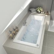 NEW 1700x750x545mm Whirlpool Double Ended Bath - 8 Jets. RRP £1,099.99. Spa Experiance Enjoy t...
