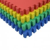 (PP512) 64 SQ FT Interlocking EVA Soft Foam Exercise Floor Play Mats The interlocking floo...