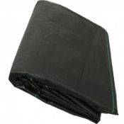 (EE499) 2m x 25m Heavy Duty Weed Control Ground Cover Membrane Sheet The weed cover is the p...