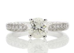 White Gold & Platinum Certified Diamond Jewellery