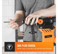 (JH43) SDS Plus Drill Maximum drilling diameters: 13mm (steel), 32mm (concrete), 42mm (wood) ...