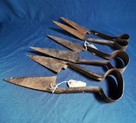 3 x Vintage Sheep Sheers including John Guy and Co Ltd.