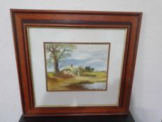 H Barden Oil Painting