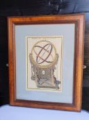 Armilla eqvatorie framed picture