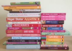 30 Assorted Books On Food & Drink