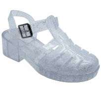 Girls Childrens Clear Jelly Sandals Shoes Sizes Euro 34
