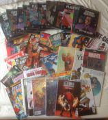 11 Eaglemoss Hardback Superhero Books & 32 Superhero Comics