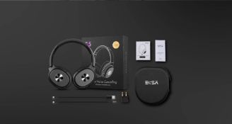 Boxed Pair Of E5 Active Noise Cancelling Wireless Headphones Rrp £60)
