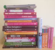 23 Assorted Books On Food & Drink