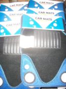 6 x Halford Set of 4 Car Mats