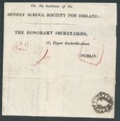 G.B. - Ireland 1837 Entire letter to Dublin 